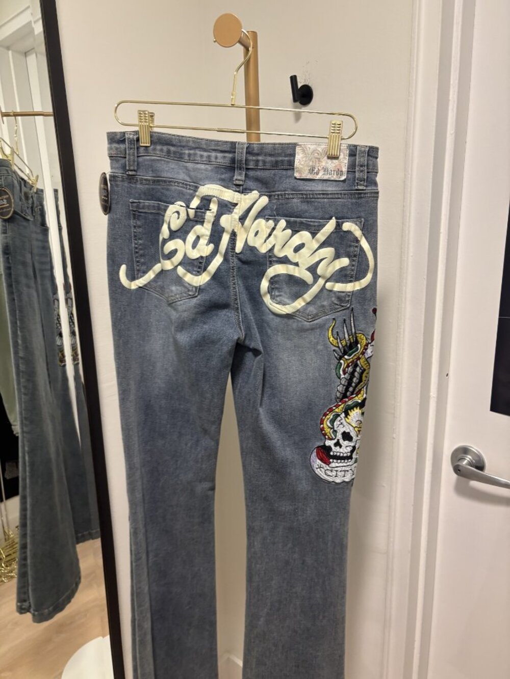 Ed Hardy Jeans size 30 waist.